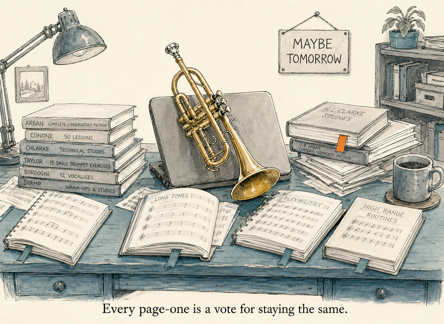 Why You Aren't Getting Better at Trumpet