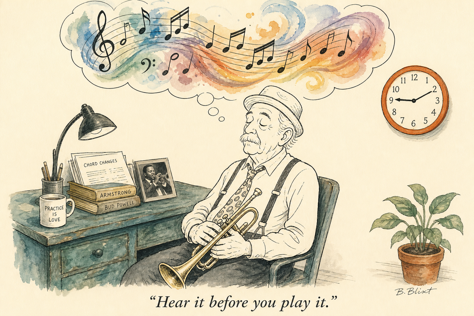 Audiation: How to Hear a Trumpet Note Before You Play It